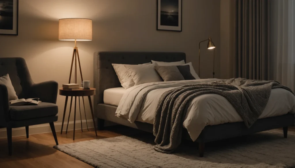lampadaire chambre à coucher