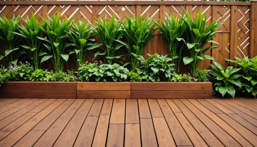 panneaux terrasse bois